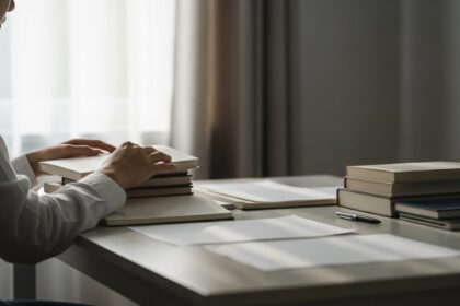 Pessoa fazendo estudo –Própria Visão de Mundo