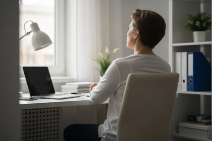 Homem com a sensação que falta algo