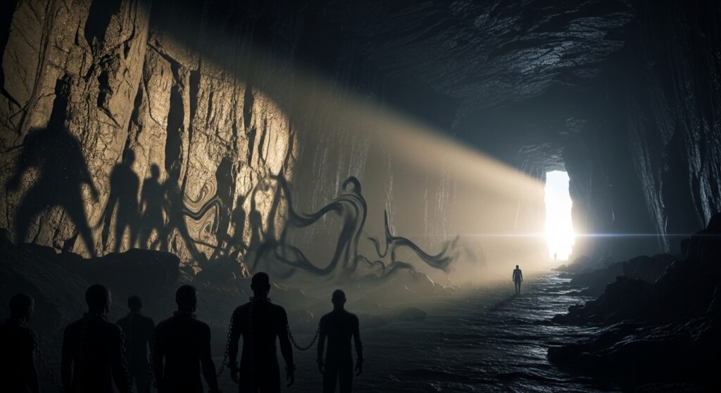 Platão e o Mito da Caverna: Como Sair da Ilusão e Ver a Verdade 1 mito da caverna significado